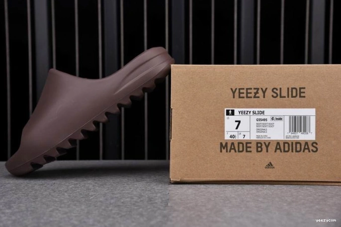 Slide Yeezy Soot G55495 Adidas 1207